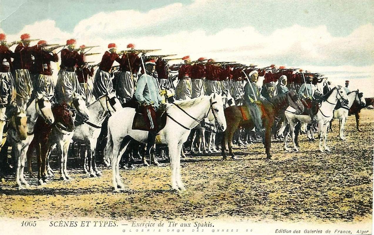 Algerie - Spahis - Exercice de Tirs.jpg